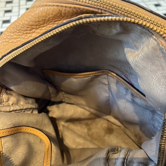 MICHAEL KORS Leather Backpack - Acorn - Picture 8 of 11